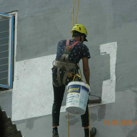 Jasa pengecatan ruko hari ke-2 gambar 02